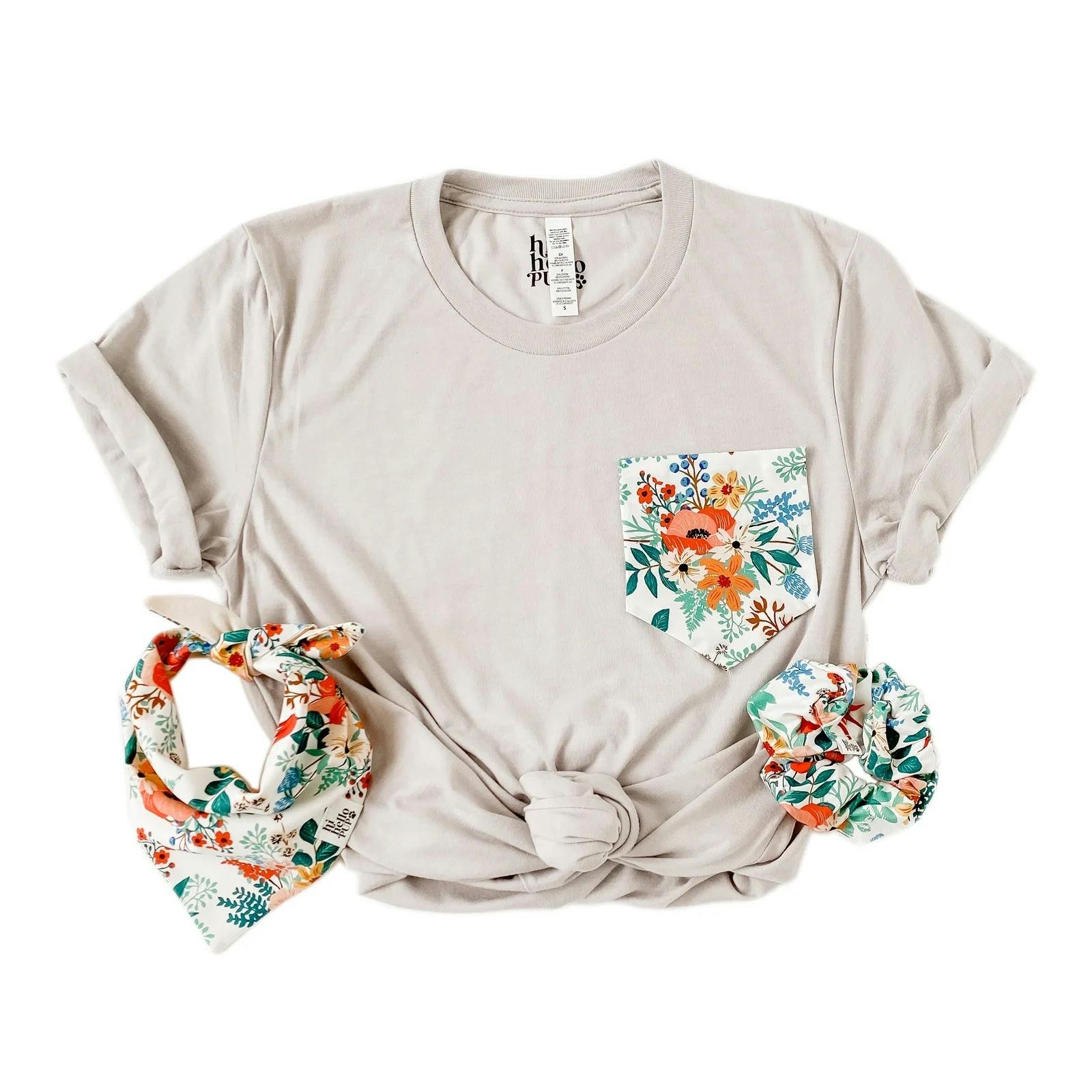 Ladybird Dog and Mom Pocket T-shirt Set